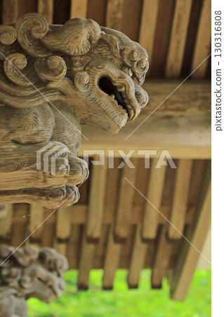 長野縣安曇野市有曇山神社淨水屋的獅子 130316808