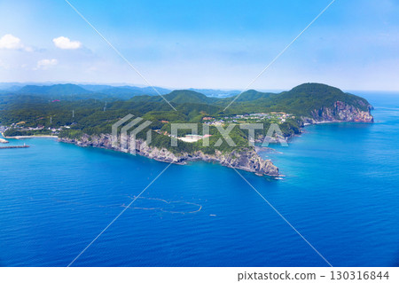 從客機上看到的對馬島 從客機上看到的對馬島 130316844