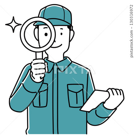 檢驗公司腰部以上_單色 130316972