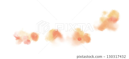 橙色、黃色和朱紅色的蓬鬆框架 橙色、黃色和朱紅色的蓬鬆框架 130317432