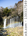 Shiraito Falls with a rainbow 130317549