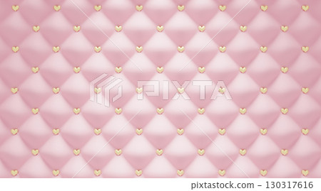 絎縫背景（心型粉紅） 130317616