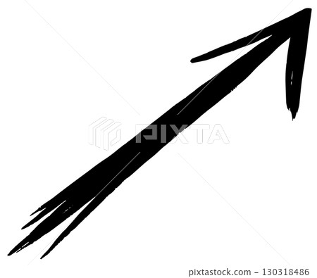 簡單的手繪箭頭向量 簡單的手繪箭頭向量 130318486