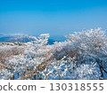 Winter scenery seen from near the summit of Mt. Gozaisho 130318555