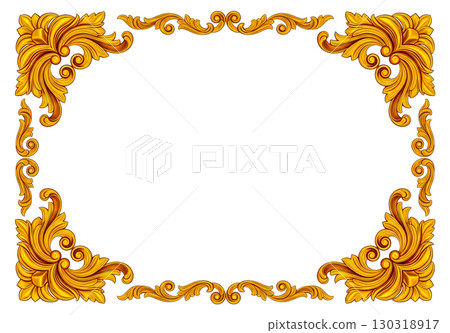 baroque frame for design 130318917