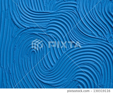 藍色石膏牆紋理 藍色石膏牆紋理 130319116