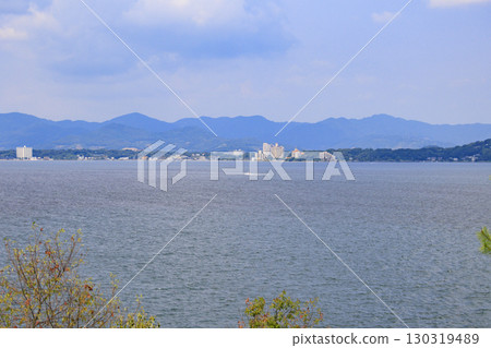 Lake Hamana view from Kanzanji Temple 130319489