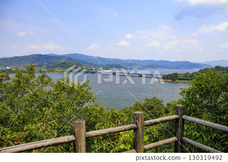 Lake Hamana view from Kanzanji Temple Lake Hamana view from Kanzanji Temple 130319492