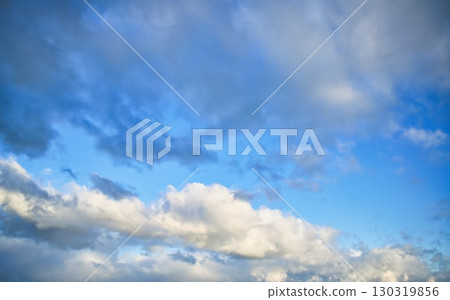 Sky Replacement Blue Sky And Low Clouds Sky Replacement Blue Sky And Low Clouds 130319856