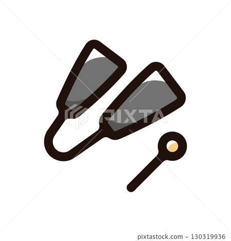 Agogo、Agogobell 插圖圖示（遊行、音樂、樂器素材） 130319936