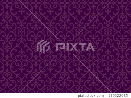 Elegant arabesque pattern background - luxury decorative seamless design 130322085