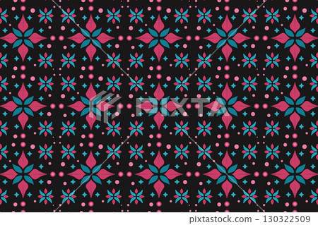 Flower pattern 130322509
