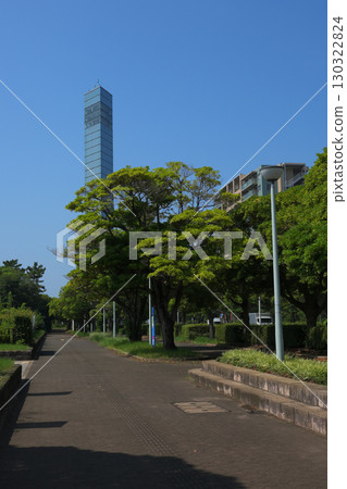 千葉港塔海濱公園散步長廊 130322824