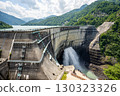 Kurobe Dam water discharge 130323326
