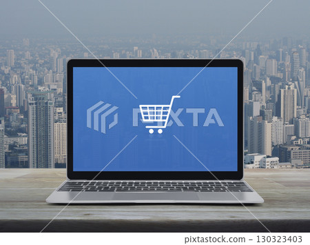 Business shop online concept 130323403
