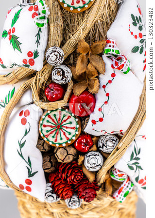 Beautiful Christmas gifts. Homemade alternative Christmas trees. Decor and decoration. Beautiful Christmas gifts. Homemade alternative Christmas trees. Decor and decoration. 130323482