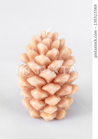 Big color Candle isolated on white background Big color Candle isolated on white background 130323569