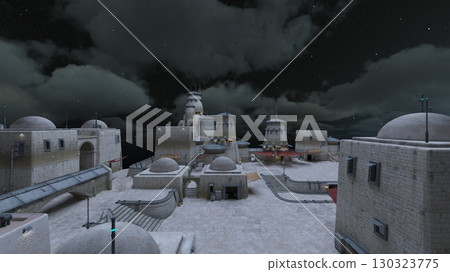 Fortress courtyard 130323775