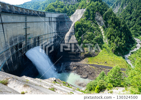Kurobe Dam water discharge 130324500