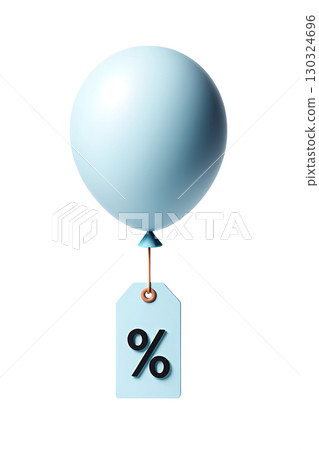 3d discount sale balloon tag with string, blue sale sticker and floating balloon isolated on transparent background 3d discount sale balloon tag with string, blue sale sticker and floating balloon isolated on transparent background 130324696