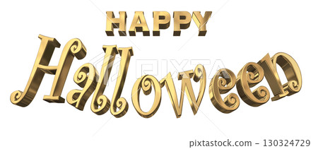 3DCG文字「萬聖節快樂」萬聖節快樂 3DCG文字「萬聖節快樂」萬聖節快樂 130324729