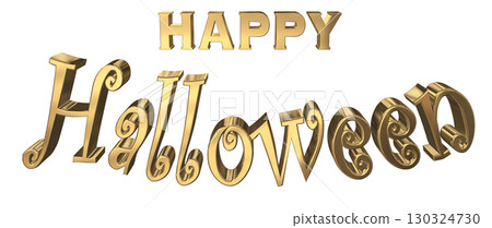 3DCG文字「萬聖節快樂」萬聖節快樂 3DCG文字「萬聖節快樂」萬聖節快樂 130324730