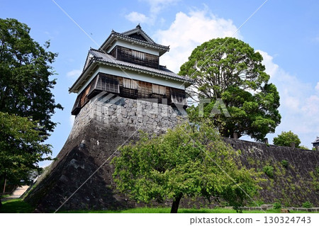 復原後的熊本城末進塔 復原後的熊本城末進塔 130324743