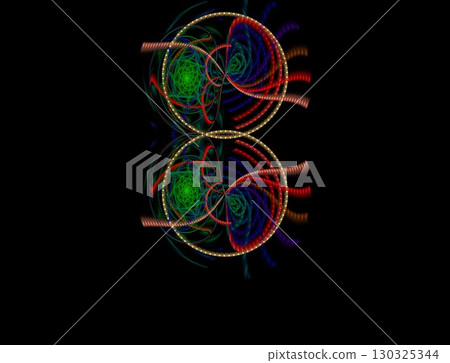 Imaginatory fractal abstract background Image 130325344