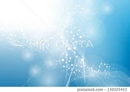 Structure molecule and communication Dna, atom, neurons. Science concept for your design. Connected lines with dots. Medical, technology, chemistry, science background. illustration. Structure molecule and communication Dna, atom, neurons. Science concept for your design. Connected lines with dots. Medical, technology, chemistry, science background. illustration. 130325453