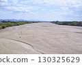 The Hii River during a drought, seen from Mizuho Bridge in Hiikawa-cho, Izumo City 130325629