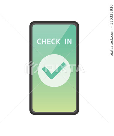 智慧型手機螢幕簽到 智慧型手機螢幕簽到 130325936