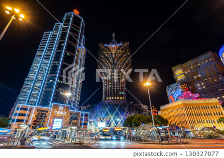 Night view of Macau 130327077