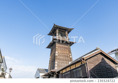 Kawagoe City, Saitama Prefecture The Toki no Kane, a symbol of the kurazukuri townscape 130328722