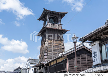 Kawagoe City, Saitama Prefecture The Toki no Kane, a symbol of the kurazukuri townscape 130328728