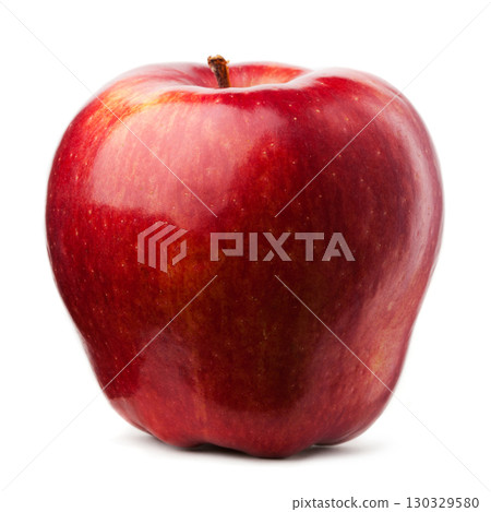 Red apple on white 130329580
