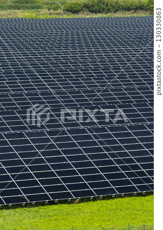 Photovoltaic panels capturing sunlight in Loreo, Veneto, Italy Photovoltaic panels capturing sunlight in Loreo, Veneto, Italy 130330863