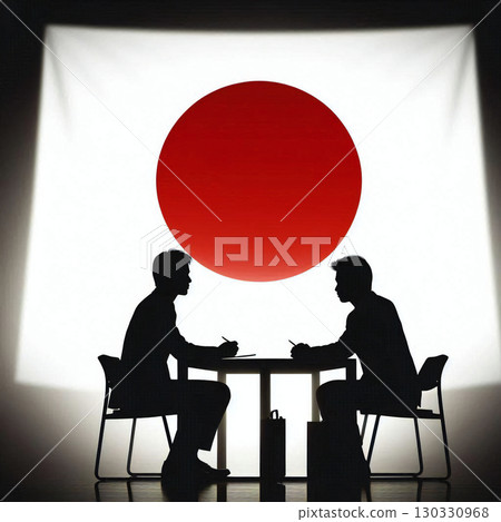 silhouette, silhouetted, japan 130330968