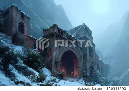 白雪覆蓋的古代遺址和被遺忘的文明 白雪覆蓋的古代遺址和被遺忘的文明 130331200