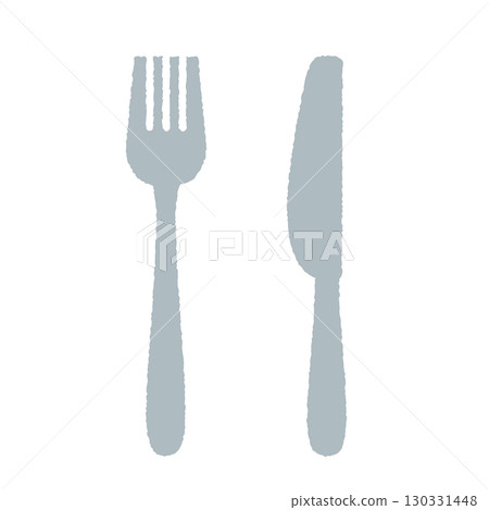 刀叉平面插圖 刀叉平面插圖 130331448