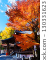 Hoshoji Temple surrounded by autumn leaves 130331623