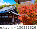 Hoshoji Temple surrounded by autumn leaves 130331626
