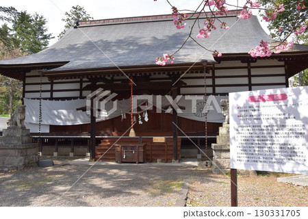 長野縣上田市上田城跡公園的真田神社和佐倉陽子資訊板 130331705