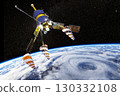 Multipurpose space communications satellite 130332108