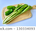 烹飪用小松菜和青椒 130334093