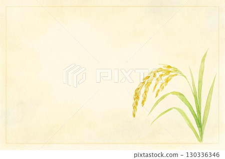 Frame material: Rice ears 130336346