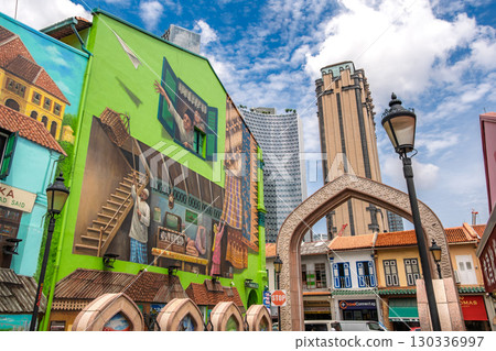 Muscat Street in Singapore's Arab Quarter 130336997