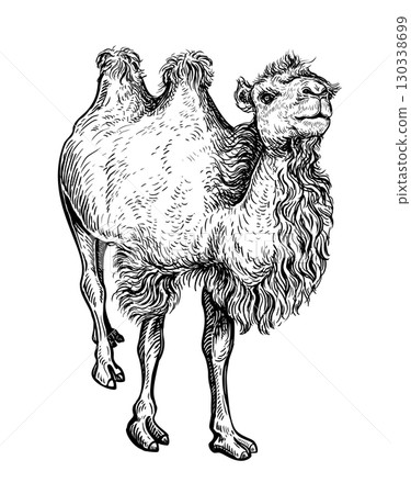Camel handdrawn sketch 7 Camel handdrawn sketch 7 130338699