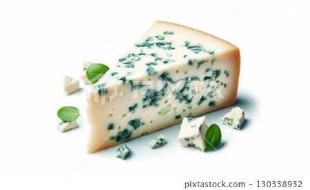 Pieces of delicious gorgonzola cheese Pieces of delicious gorgonzola cheese 130338932