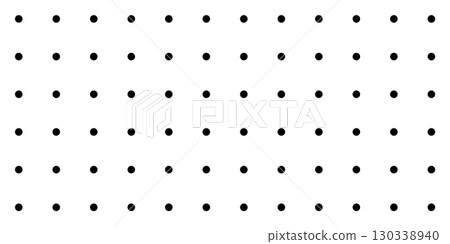 Dot grid pattern vector illustration. Simple black white point background with small polka dots. Abstract futuristic dotted mesh. Repeat noise tiny polka. Geometric minimal digital design Dot grid pattern vector illustration. Simple black white point background with small polka dots. Abstract futuristic dotted mesh. Repeat noise tiny polka. Geometric minimal digital design 130338940