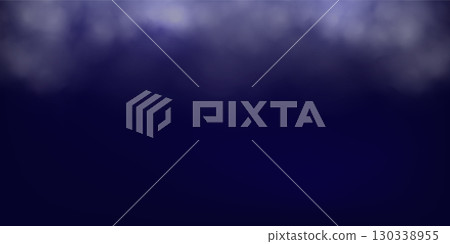 Sky dark blue background with clouds. Nights clear sky backdrop. Realistic cloudy wallpaper. Abstract vector illustration Sky dark blue background with clouds. Nights clear sky backdrop. Realistic cloudy wallpaper. Abstract vector illustration 130338955